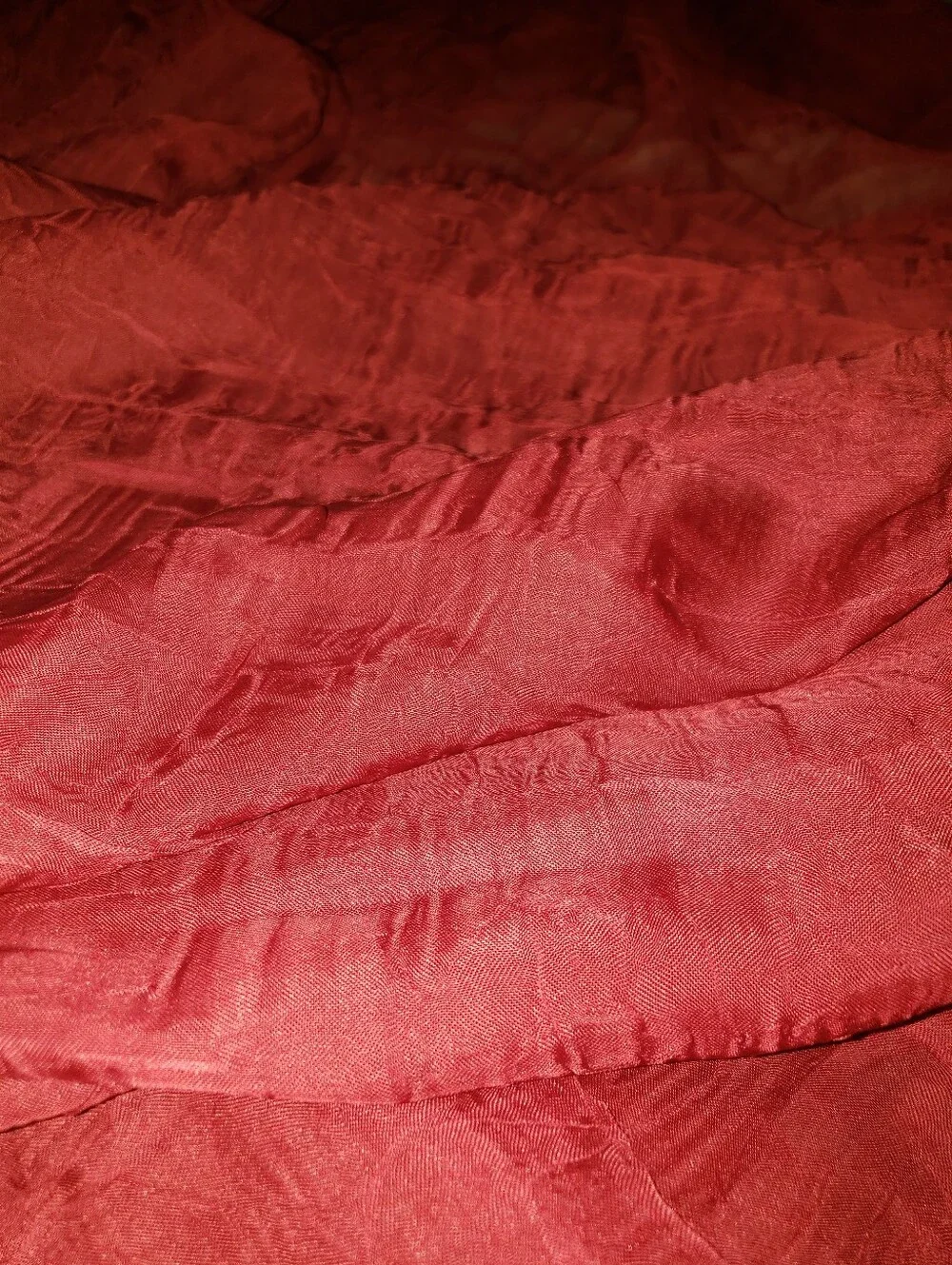 Maroon Sheer Crushed Fabric 5 Yards  - Lightweight Drapery